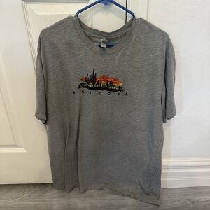 Gray Arizona Graphic T-Shirt